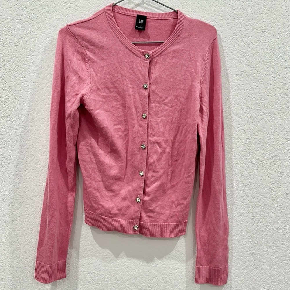 GAP Pink Sweater Long Sleeve Top Size M Good Condition